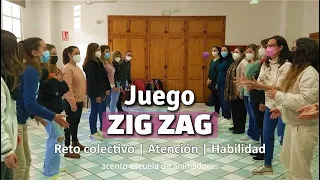 Juego 𝒁𝑰𝑮 𝒁𝑨𝑮. Trabajo en Equipo | con Pelota | Habilidad | Dinámica Grupo | Campamento