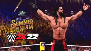 Riddle Vs Seth Rollins - Summer Slam WWE 2K22 Gameplay - PC Full HD 60 FPS