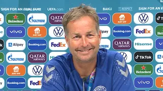 Kasper Hjulmand - Czech Republic v Denmark - Pre-Match Press Conference - Quarter-Final - Euro 2020