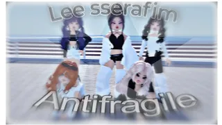 DANCE_OF_COLORS(안티프래질) 'ANTIFRAGILE' ROBLOX KPOP | LESSERAFIM