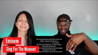 Eminem - Sing For The Moment (REACTION)