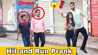 Hit and Run Prank With Girl | Prakash Peswani Prank |