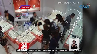 Abot sa P1-M, halaga ng alahas, tinangay ng umano'y salisi gang sa isang jewelry shop | 24 Oras