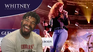 (DTN Reacts) I Wanna Dance With Somebody (Who Loves Me) - WHITNEY, a tribute by Glennis Grace