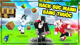 Minecraft nhưng Bạn Có Sức Mạnh Của Hacker | Siro Và Noob Ruby Hóa Thân Thành Báo Thủ