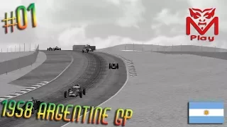 F1 Challenge VB | R.01 - 1958 Argentine GP | (They're insane!)