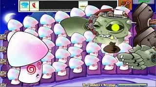 Plants vs Zombies Battlez - 999 Hypno-shroom vs Dr. Zomboss