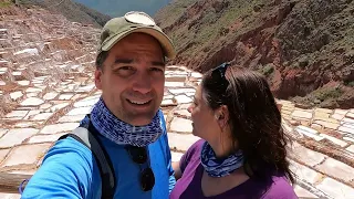 Where Are We At? Exploring Maras Salt Mines of Peru