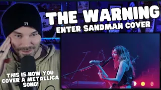 Metal Vocalist First Time Reaction - The Warning - Enter Sandman Live Cover