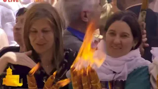 Схождение Благодатного Огня в Иерусалиме 4 мая 2024 года