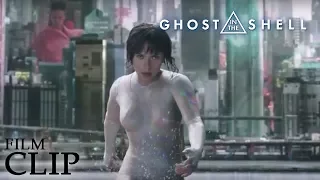 GHOST IN THE SHELL | Water Fight | Official Film Clip