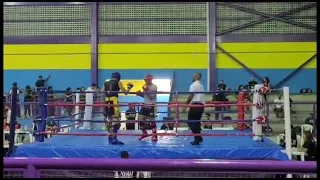 Semi final atleta Michel Campeonato Mineiro de kickboxing 2023