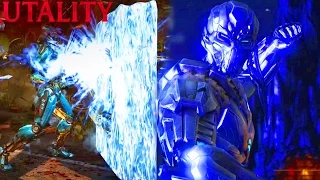 CYBER SUB ZERO'S COOL… SECRET BRUTALITY - Mortal Kombat X "Cyber Sub Zero" Gameplay (MKXL Ranked)