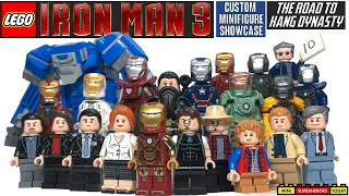 LEGO IRON MAN 3 Custom Minifigure Showcase (Road to KANG DYNASTY Update)