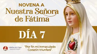 Novena a la Virgen de Fátima 🌹 Día 7 #novena #fatima