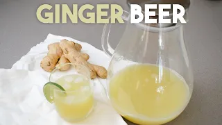 GINGER BEER | Refreshing, homemade ginger beer