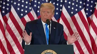 President Trump's election night speech
