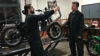 new BSA Gold Star Custom build ! - Legacy Motorcycles Competition scrambler - Malle beach race 2023