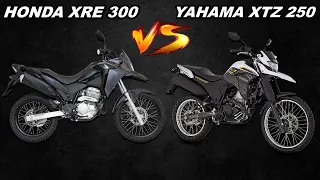 HONDA XRE 300 VS YAMAHA XTZ 250| ¿HABRÁ MUCHA DIFERENCIA?