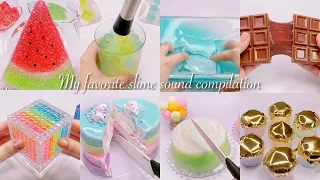 【ASMR】✨好きなスライムの音🪄【音フェチ】My favorite slime sound compilation 좋아하는 슬라임의 소리 정리