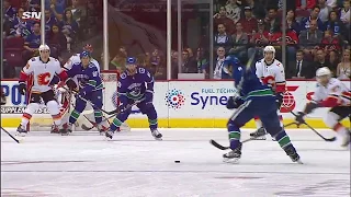 Обзор матча Ванкувер - Калгари / CANUCKS VS FLAMES September 28, 2017 NHL Preseason