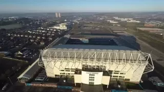 Elland Road, Leeds from the air