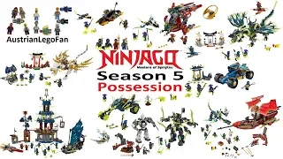 Lego Ninjago Season 5 Possession Compilation of all Sets