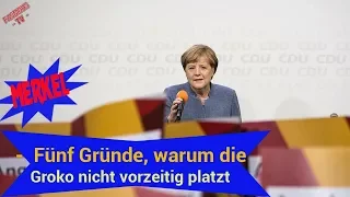 merkel | politik aktuell neue: Fünf Gründe, warum die Groko nicht vorzeitig platzt