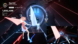 [Beat Saber] Rap God - Eminem [Fullbody Tracking]