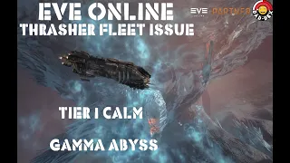 Eve Online Thrasher Fleet Issue Tier 1 Calm Gamma Abyss. Tough Enough!! + Leshak Skins