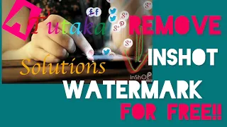 How to Remove InShOt Watermark For Free | Best Mobile Video Editor App | One Minute Tip!