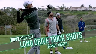 Dude Perfect: Long Drive Trick Shots BONUS Video