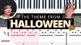 Play the Halloween Theme - Michael Myers (Easy Piano Tutorial)