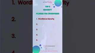 🛡️ Protect Your WordPress Site! Top 5️⃣ Security Plugins for Enhanced Website Security 🌐💻