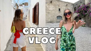 GREECE VLOG - COME AWAY WITH ME TO RHODES