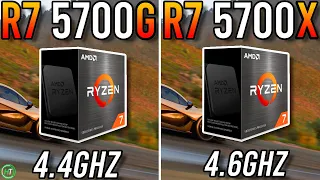 Ryzen 7 5700G vs Ryzen 7 5700X - Any Difference?