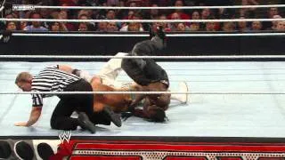 Raw: Rey Mysterio vs. Alberto Del Rio vs. R-Truth - No. 1 Contender's Triple Threat Match