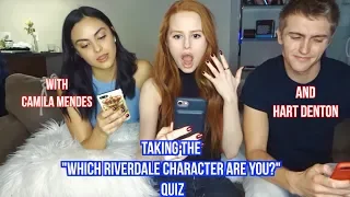 Taking Riverdale Quizzes with Camila Mendes and Hart Denton| Madelaine Petsch