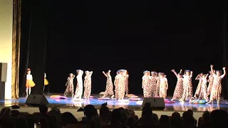 Танец "Баю-бай" на фестивале "Первый аккорд"