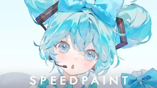 【シナモンミク】CinnaMiku  //  Photoshop SpeedPaint