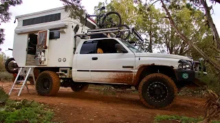 Truck Camping: INCREDIBLE Custom 4x4 Overland Rig (walk-through)