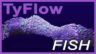 3D Studio Max / TyFlow Actor Simulation Tutorial - School of Fish