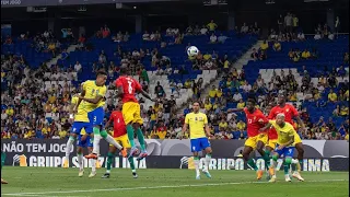 Résumé du match amical historique entre la Guinée 🇬🇳 et le Brésil 🇧🇷