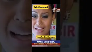 Venus Raj hindi matanggap ang dethronement #viral #viralshort #trending #venusraj