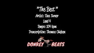 The Best - Tina Turner - Drum Score / Drum Sheet Music