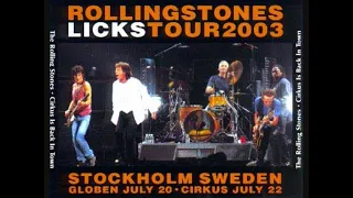 The Rolling Stones Live Full Concert Cirkus Stockholm, 22 July 2003