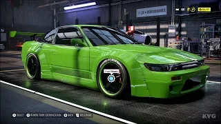 Need for Speed Heat - Nissan 180SX Type X 1996 (Rocket Bunny 2) - Customize | Tuning Car HD