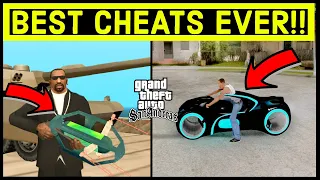 GTA San Andreas CHEATS (BEST) | New ones!