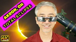 Akron Ohio Total Solar Eclipse Planning April 8, 2024 (4k UHD)