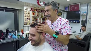 HOW ABOUT HAVING A REAL BARBER EXPERIENCE? ASMR AMAZING BEARD AND HAIR TRIMMING